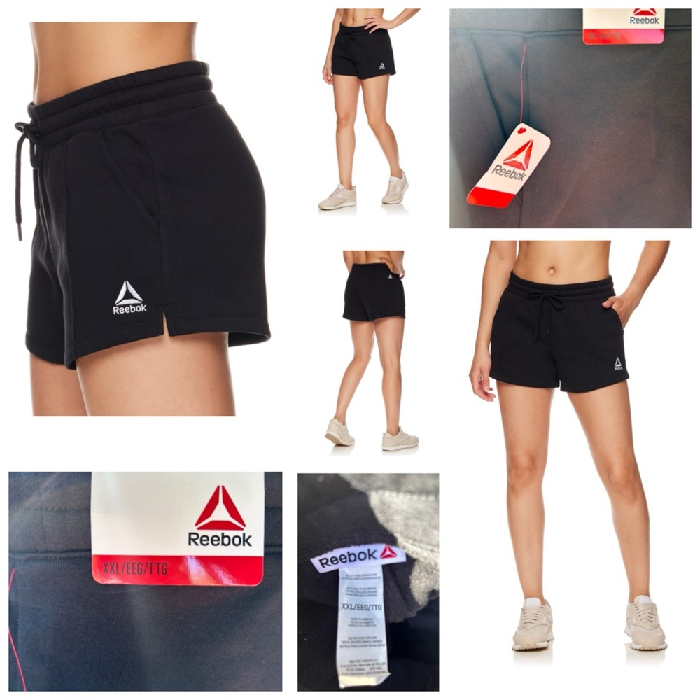 XXL Reebok Black Women's Warmup Short